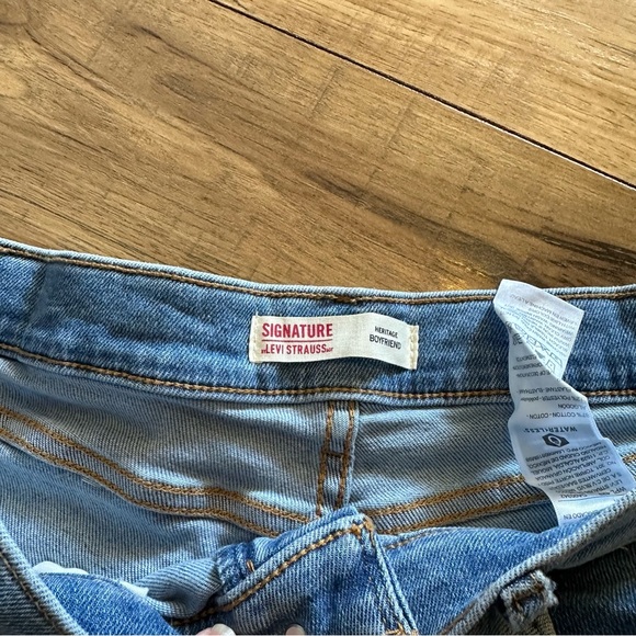 Levi’s Signature Heritage Boyfriend sz 10 - Picture 7 of 8